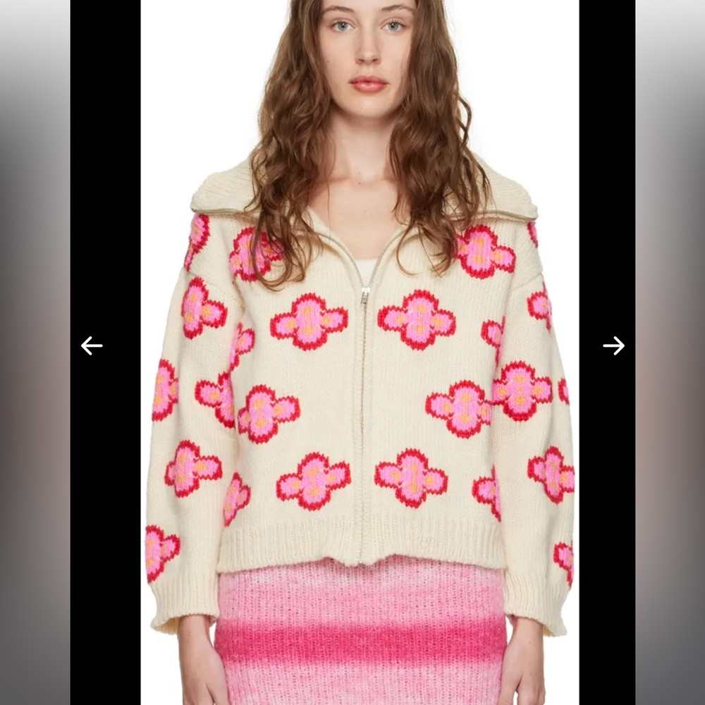 Tach Yoko Sweater in Cream